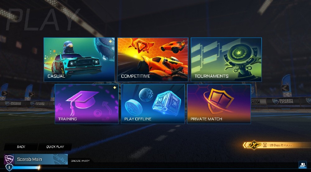 The Play Menu is becoming easier to navigate!